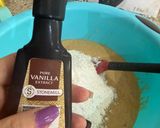 A picture of step 6 of Plantain chocolate chip cake.