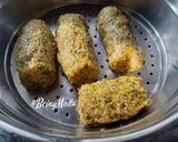 A picture of step 3 of Oats-Spinach Muthiya.
