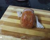 A picture of step 1 of Chicken wrap.
