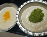 A picture of step 3 of Jowar Marble Dhokla.