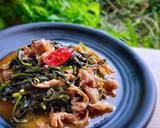 Cah Daging Daun Ginseng Jawa langkah memasak 4 foto
