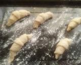 A picture of step 7 of Stuffed dry fruits coconut Croissants drizzled with chocolate sy.