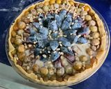 Une image de l'étape 15 de Tarte aux 3 prunes, amandes et pignons de pin.