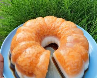 Puding Cendol Labu Kuning - Step 6