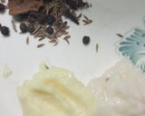 A picture of step 2 of Turnip Chicken.