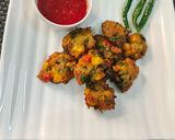 A picture of step 4 of Sweet Corn Fritters.