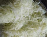 A picture of step 10 of Fafada-Kadhi with Grated Raw Papaya.