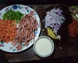 A picture of step 1 of Veggies Sauce.