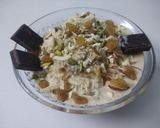 A picture of step 7 of Kesari bread shahi tukde.
