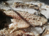 Lubina a la sal