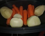 Foto del paso 1 de la receta Crema zanahorias y pimiento asado
