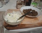 Une image de l'étape 6 de Salade de lentilles sauce moutarde yogourt.