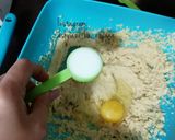 عکس مرحله 3 از دستور کوکی بادوم زمینی و شکلات