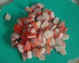 Foto langkah ke 1 dari resep Lumpia Crabstick Telur.