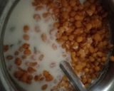 A picture of step 2 of Boondi raita.