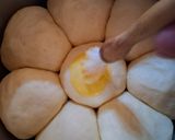 Foto langkah ke 11 dari resep Roti Sobek Coklat Keju Tanpa Ulen Tanpa Oven Pakai Minyak Goreng.