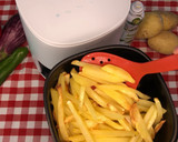 Foto del paso 3 de la receta: Patatas fritas crujientes a la sal de trufa en escamas con Cecofry Deluxe