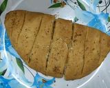 चीज़ स्टफ्ड गार्लिक ब्रेड (Cheese Stuffed Garlic Bread Recipe In Hindi) रेसिपी चरण 12 फोटो