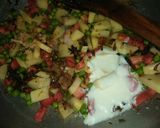 A picture of step 6 of Vegetable Pulao💚💛💚.