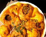 ফুলকপি, আলু ও মটরশুঁটি দিয়ে রুই মাছের ঝোল রেসিপির ধাপ 2 ছবি