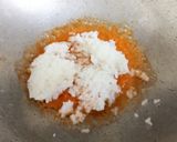A picture of step 3 of Tricolour Spicy Rice.