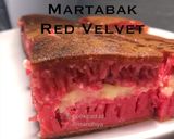 Foto langkah ke 5 dari resep [85] Martabak Manis Red Velvet - Bahan Simple Anti Gagal.