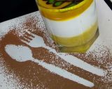 A picture of step 1 of Mango delight.