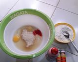 Foto langkah ke 1 dari resep Bolu air *strawberry 1 telur.