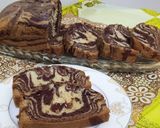 A picture of step 9 of Marble Cake.