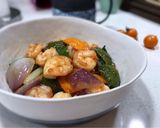 青椒🫑. 胡萝卜🥕. 洋葱🧅 & 虾仁🍤🍤的食譜步驟6照片