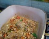 A picture of step 1 of Chicken mastani.