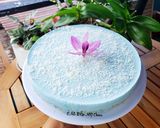 Hình bước làm 6 của món Mousse hoa đậu biếc