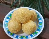 Foto langkah ke 3 dari resep Onde-onde isi Kacang Hijau (tanpa gula) 🌹.