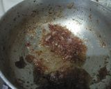 A picture of step 3 of Mushroom Matar (peas) Masala.
