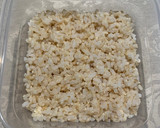 Foto del paso 1 de la receta: Arroz integral con jamón york, puerro y champiñones