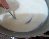 A picture of step 2 of Masala kulfi.