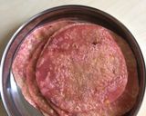A picture of step 11 of Gulabi Boli [ Rose puran poli].