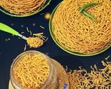 A picture of step 5 of Aloo Bhujiya (Aloo Sev).