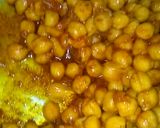 A picture of step 7 of Mazedar chole masala.