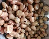 Gambar langkah 1 resipi Roti kacang pool.