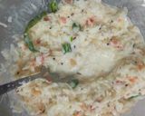 A picture of step 5 of Curd rice.