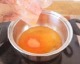 A picture of step 2 of Orange Souffle🍊🍊.