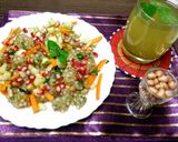 A picture of step 2 of 🌿✨Global blessings feast salad 🥗🌸🌍.