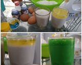 Foto langkah ke 1 dari resep Bolu pandan 4 telur (simpel dan super lembut).