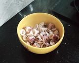 Foto langkah ke 2 dari resep Resep Tauco Medan Buncis Dan Baby Cumi ala Shebb's Kitchen.