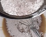A picture of step 2 of Moist Chocolate cream cupcakes♡.