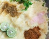 A picture of step 2 of Special bird nest With potato,vermicelli and cottage cheese egg.