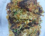 A picture of step 3 of Fish biryani.
