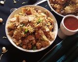 A picture of step 8 of Instant Crispy Chaat.