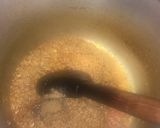 A picture of step 3 of Qeema with mix veg.